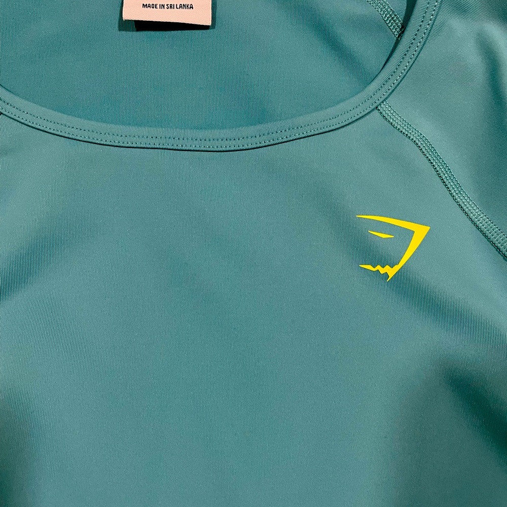 Nice Gymshark Running shirt in teal